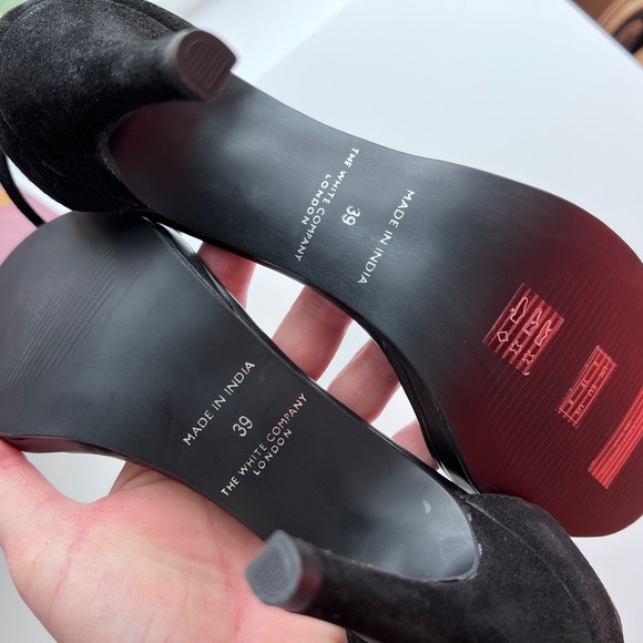 The White Company London ankle strap sandal, sz 8.5, NWOB - Picture 7 of 10